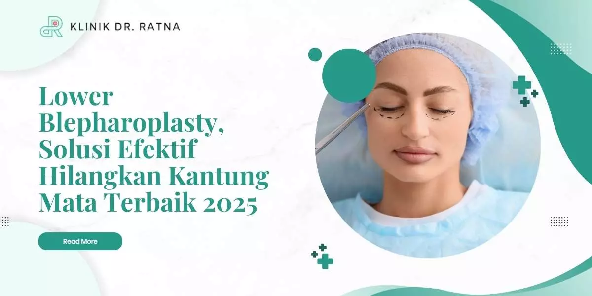 Lower Blepharoplasty, Solusi Efektif Hilangkan Kantung Mata Terbaik 2025